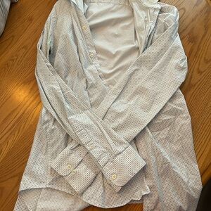 Croft & Barrow Light Blue Patterned Shirt